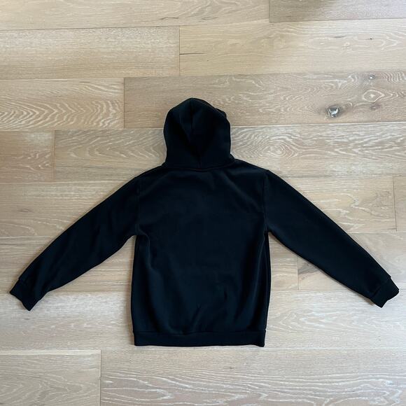 Von Dutch Kids Black Patch Black Hoodie Sweatshirt 14/16 - Picture 3 of 5